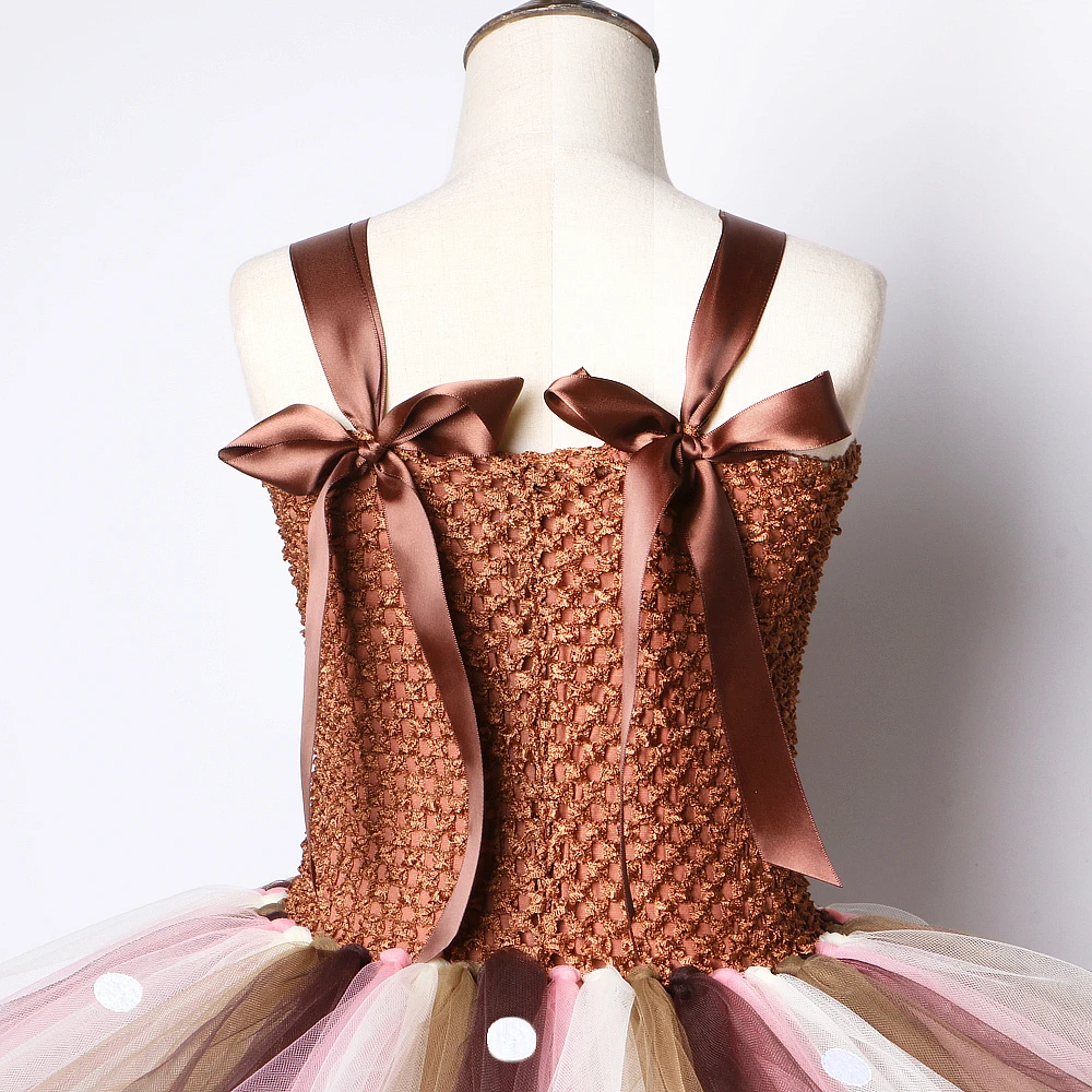 Детское платье с юбкой-пачкой в виде оленя | Детская одежда и обувь