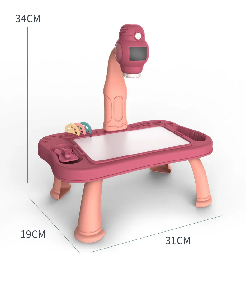 Светодиодный проектор стол для рисования детские игрушки детский светильник кой