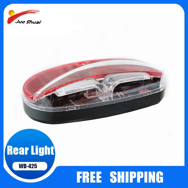 

Red Bike Light for Rear Rack Carrier 2 Screws 80mm Bicycle Taillight Lamp Safety Warning Rear Light Bicycle Cycling Accessories