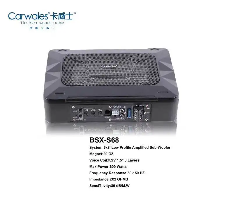 Автомобильный усилитель аудиосигнала carуэльса 600 Вт автомобильный сабвуфер под