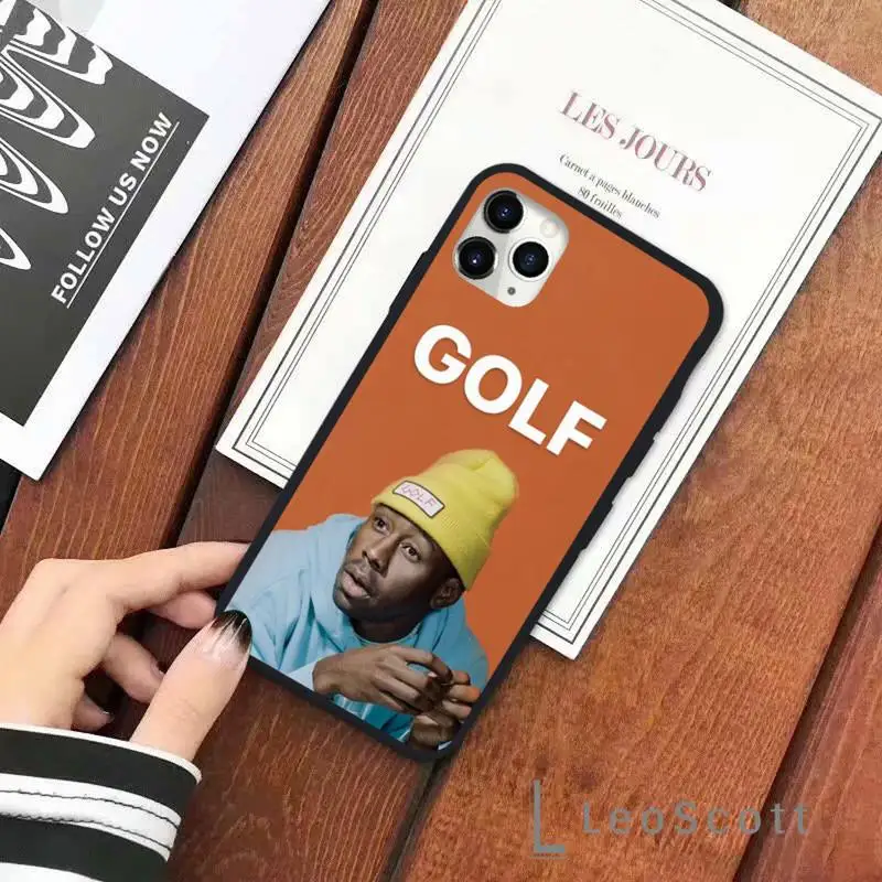 

Rapper tyler the creator GOLF bees Phone Case for iPhone 11 12 mini pro XS MAX 8 7 6 6S Plus X 5S SE 2020 XR