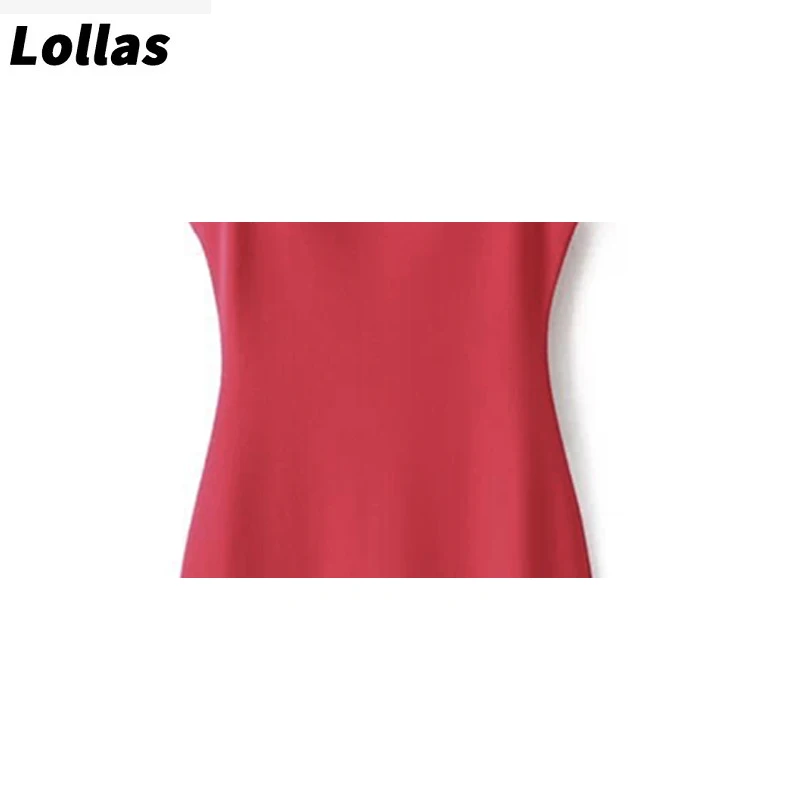 Lollas модное сексуальное платье с низким вырезом лифом для тела и бедер лямкой