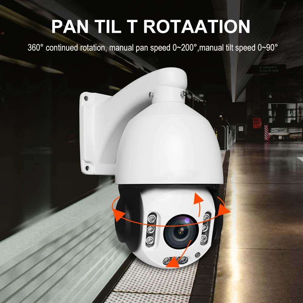 IMPORX 5MP 20X HD 2592*1944P Беспроводная человекообразная распознавание автоматическое