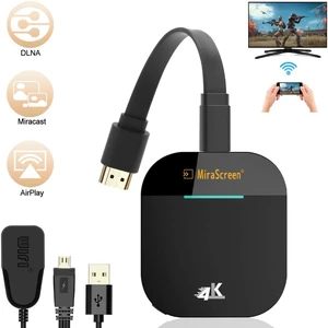 MiraScreen 4K 5G TV Stick HDMI-совместимый anycast Miracast DLNA Airplay WiFi Дисплей приемник с поддержкой Windows Andriod TV S