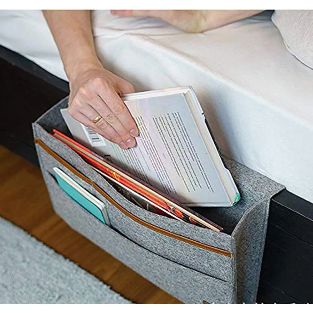 Прикроватный карманный домашний диван прикроватный стол войлочный подвесной