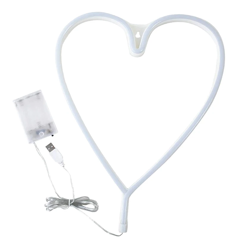 

Color Neon Halloween Night Light Sign Decoration Bedroom Home Party Bar Creative Wall Hanging Lighting White