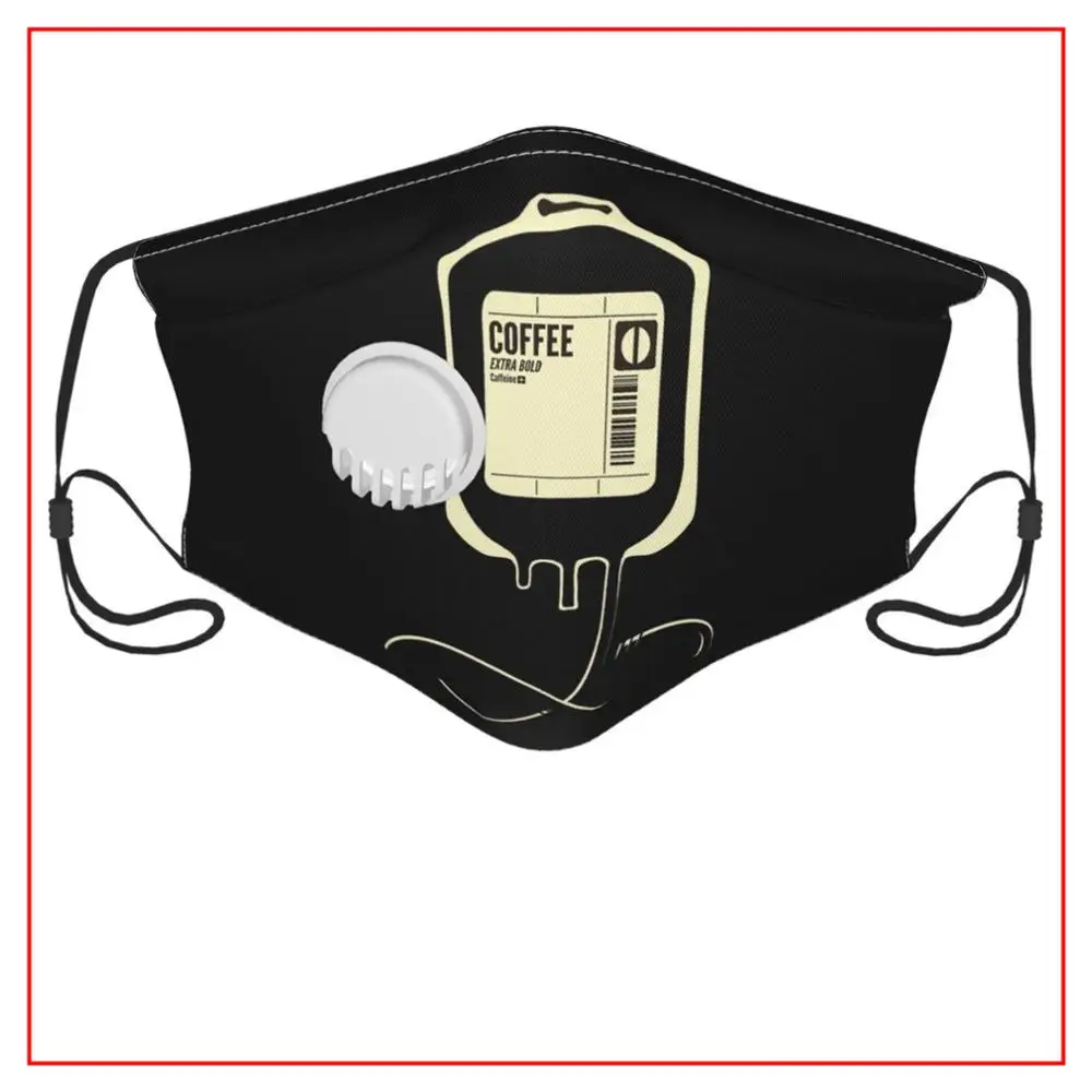 

Kids Men Women Face Mask COFFEE TRANSFUSION face mask designer Cooling Facemasks for Virus Protection Facemasks Reusable