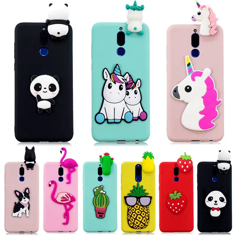 Чехол для Xiaomi Redmi 7A 3D чехол Funda 8 8A 7 A 6A 5A 4X Мультяшные Мягкие силиконовые чехлы