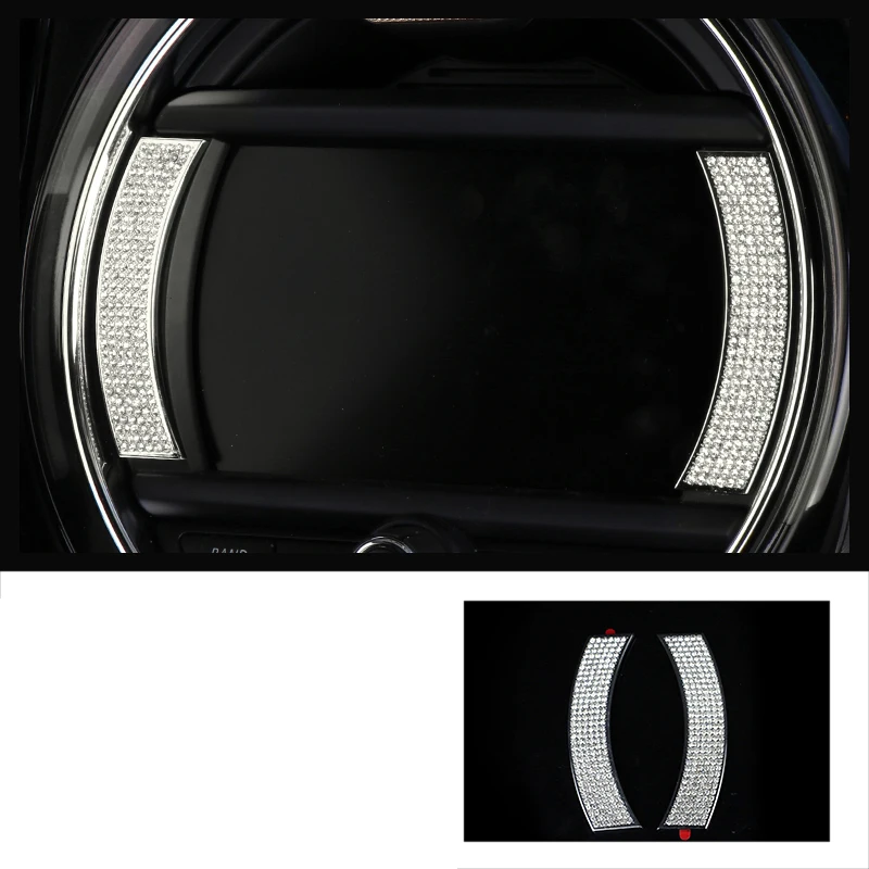 Кристальный интерьерный стикер для автомобиля BMW Mini Cooper S JCW Clubman Countryman F54 F55 F56 F60, аксессуары стилизации.