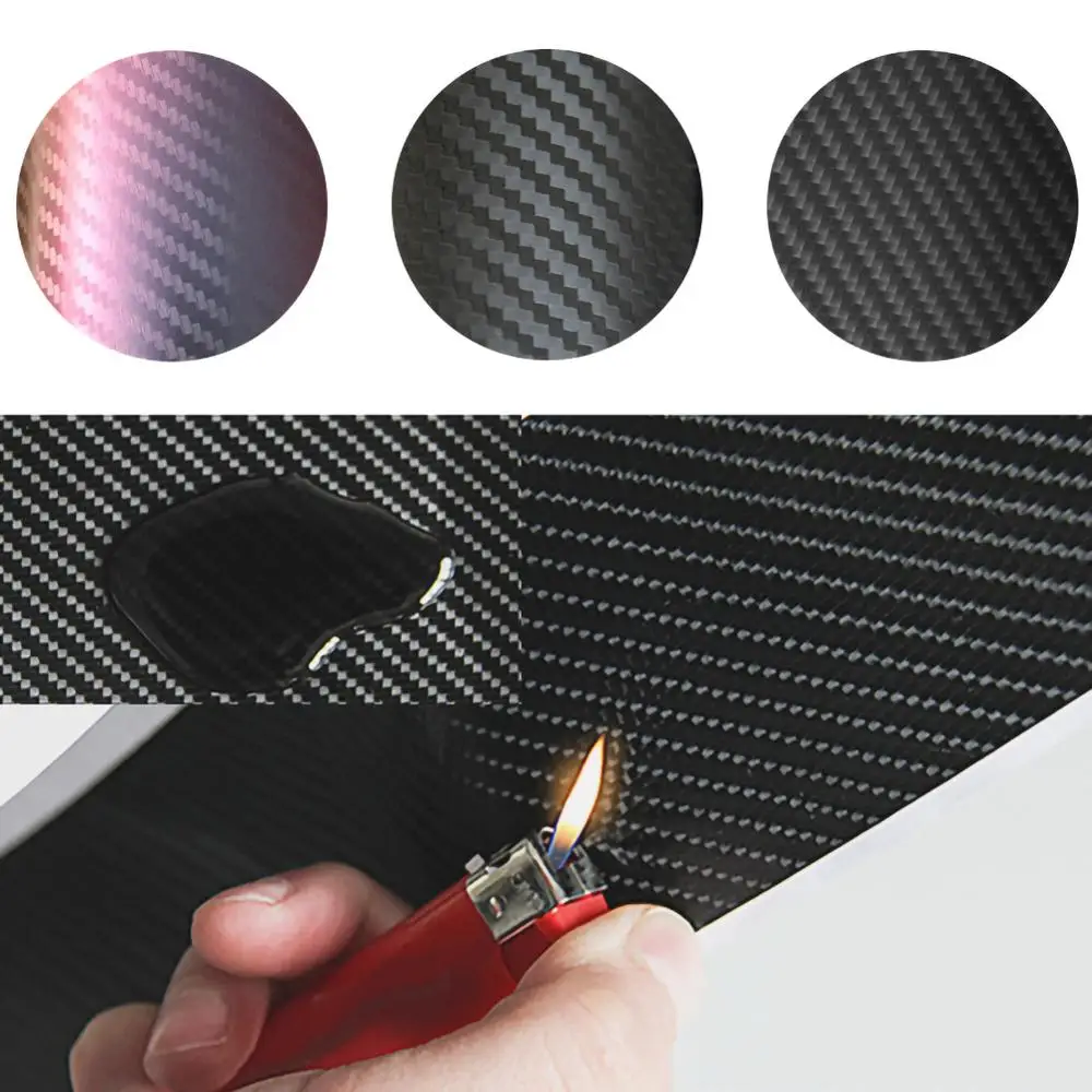 

Car Stickers High Glossy 6D Carbon Fiber Vinyl Wrap Film 20/50*152cm DIY Motorcycle Automobiles Sticker Decals Car Accessories