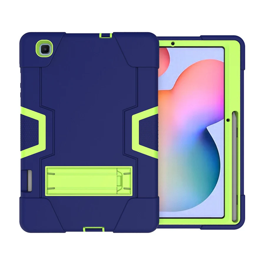 Heavy Armour Shockproof Case for Samsung Galaxy Tab S6 Lite 10.4 SM-P610 SM-P610 10.4 inch Tablet Funda Cover +film Pen