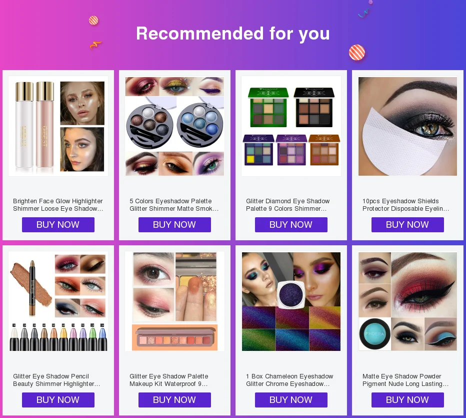 Glitter Eye Shadow Pencil Beauty Shimmer Highlighter Eyeshadow Pen Stick Waterproof Long Lasting Eyes Makeup