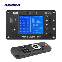 aiyima bluetooth 5 0 mp3 decoder player aux usb tf card fm radio decoding module diy sound amplifier speaker home theater