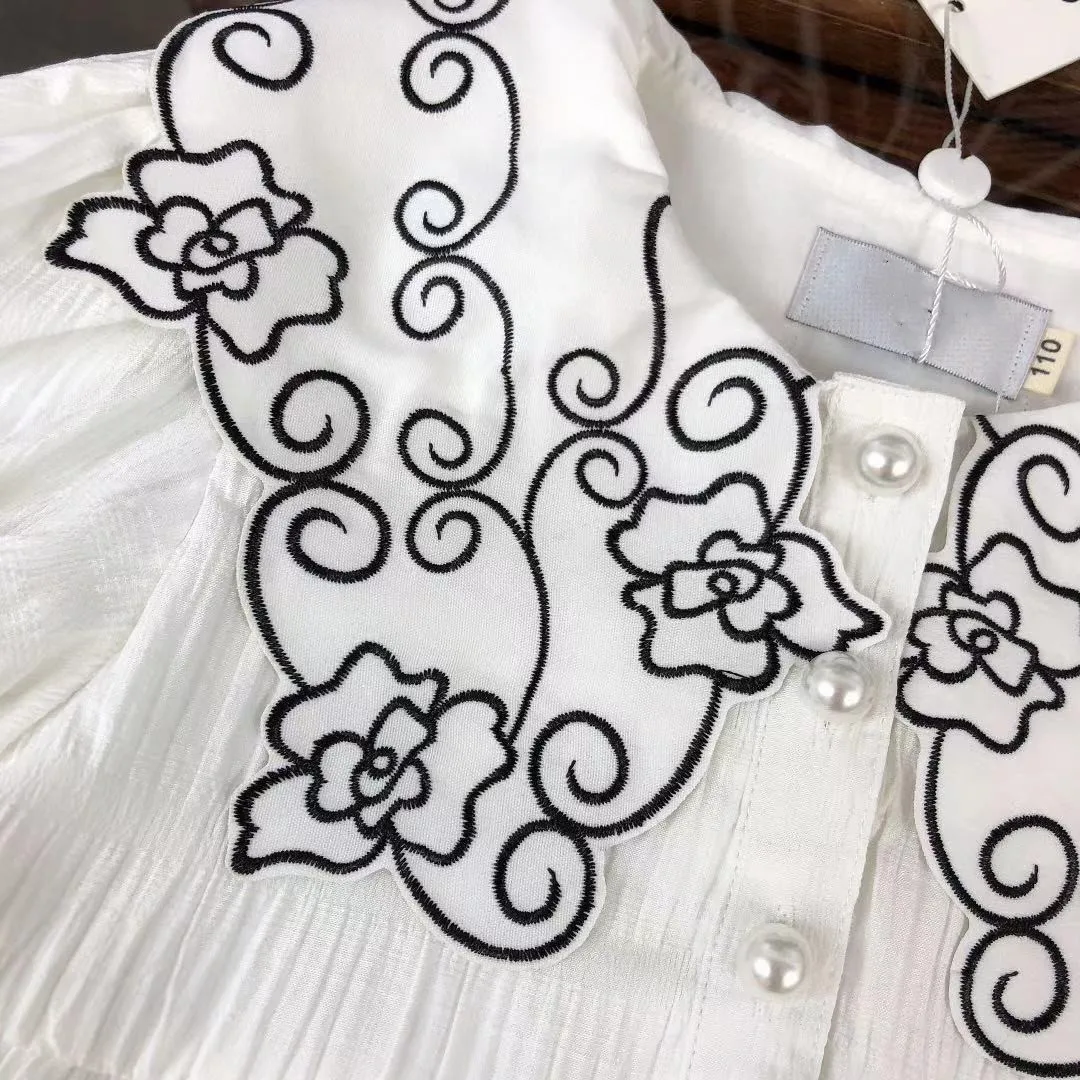 

High-end Brand Clothing2021Summer Girl Snow White Princess Dress Baby Girl Dress Party Birthday Dress Performance Clothing Dress
