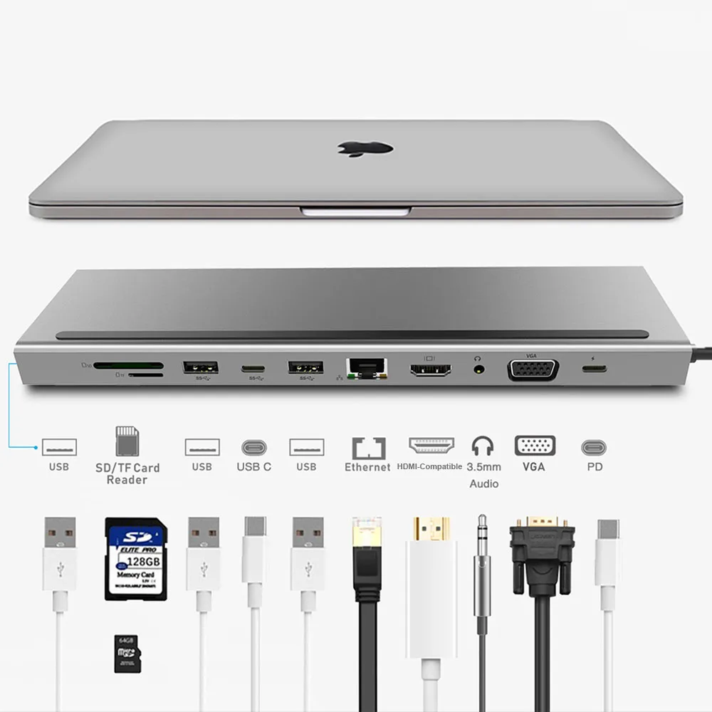 Usb c для macbook. Док станция USB-C HDMI USB 3.0. Концентратор USB-Hub c HDMI Type-c 11 в 1 для MACBOOK. Переходник 3 в 1 USB-C (Type-c) Hub USB3.0 - 4k HDMI - Type-c. Type c Hub dell.