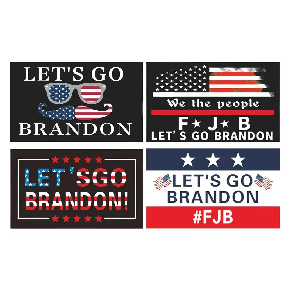 

Флаг Брендона FJB Let's Go, стильные баннеры FJB, 4 вида, полиэфирные флаги, портативные уличные баннеры, стойкие красители с принтом F