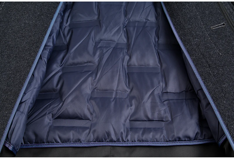 Мужское шерстяное пальто Зимнее шерстяное смешанное пальто Кашемир съемный натуральный мех кролика Мужское полупальто пальто мужское из шерсти 90% Белый утиный пух