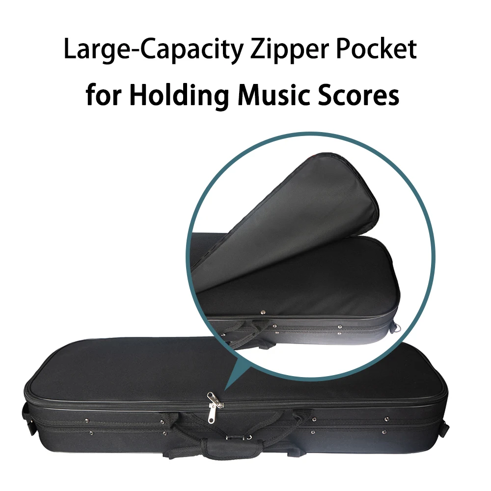 3/4 Размер акустическая скрипка продолговатый чехол Портативная сумка для