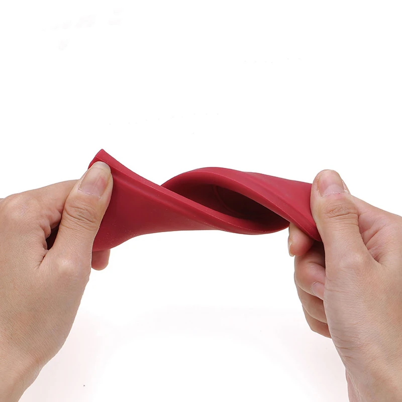 

Non-Slip Silicone Hot Handle Holder Potholder Cast Iron Skillet Grip Sleeve Cover Pot Pans Handle Parts Kitchen Tools Cookware