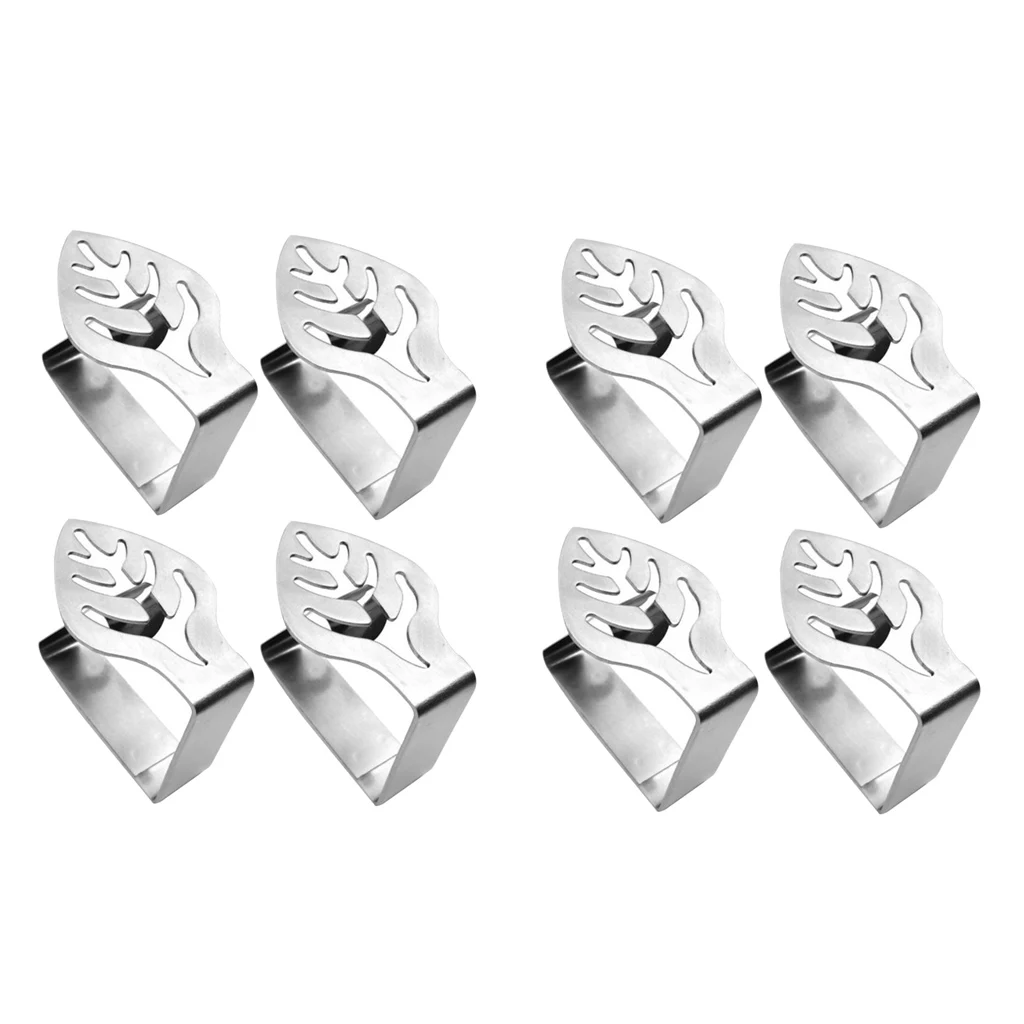 

8x Strong Tablecloth Stable Clips Weight Clamps Wedding Promenade Outdoor