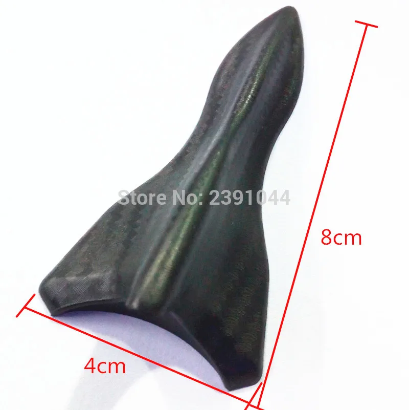 10 шт Акулий плавник крыши спойлер диффузор вихревой генератор углеродное