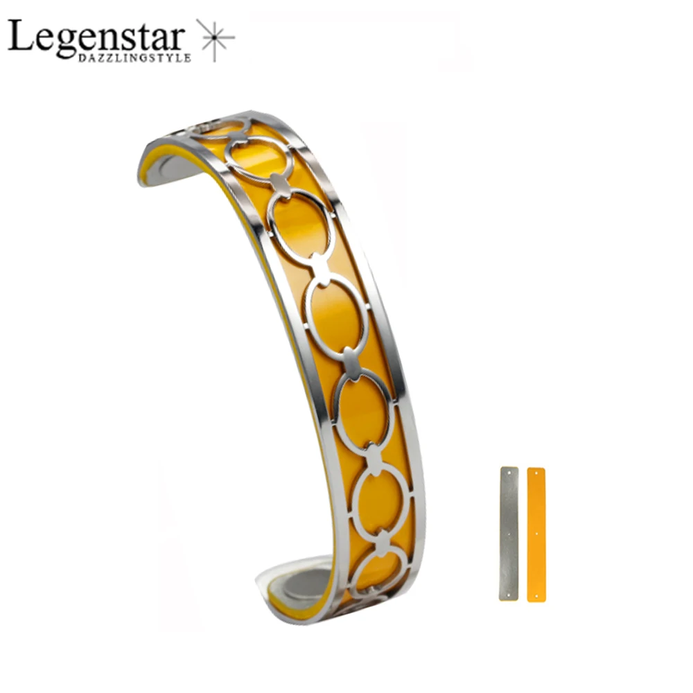 Legenstar браслеты на запястье манжетой Femme Реверсивный кожаные мужские туфли цвет