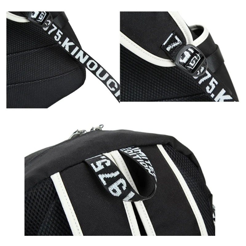 New printing Backpack mochila mujer kid and girl USB Schoolbags for Boy Travel waterproof Large Teenager backpack