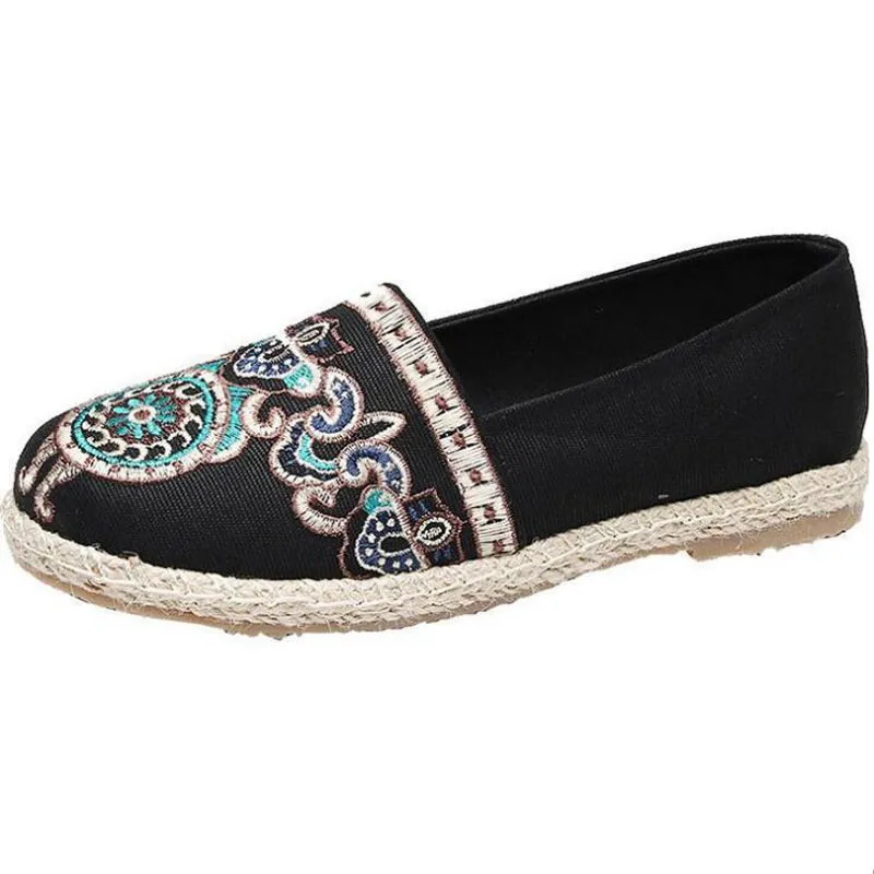 

Women's Flat Shoes Ballet Shoes Breathable Knit Pointed Shoes Moccasin Mixed Color Women's Soft Shoes Women
