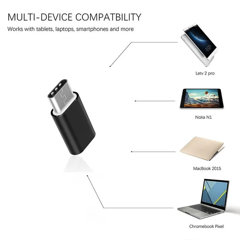 USB 3 1 type-C мужской разъем для Micro 2 0 5Pin Женский адаптер передачи данных конвертер usb