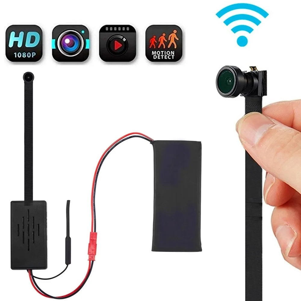 Переносная Wi-Fi IP мини-камера HD 4K своими руками ночное видение удаленный просмотр