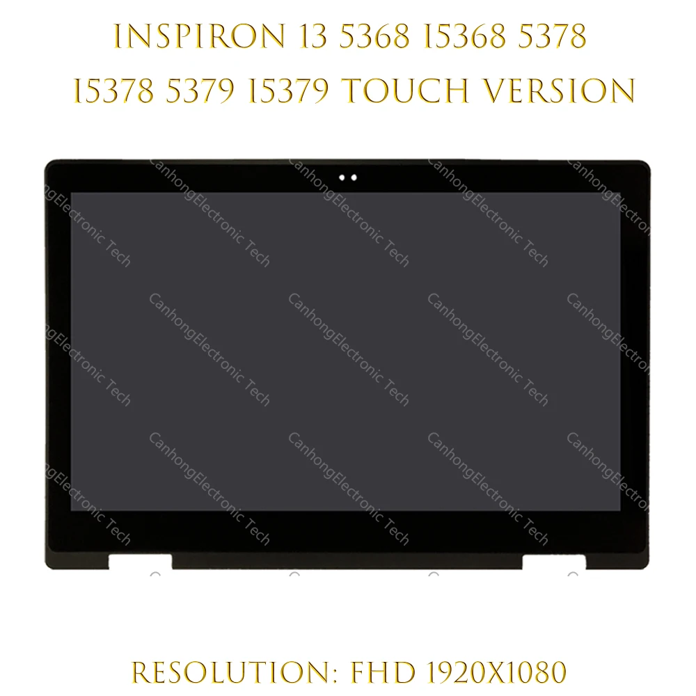 

13.3" FHD 1920*1080 LCD Touch Screen Replacement NV133FHM-A11 B133HAB01.0 For Dell Inspiron 13 5368 5378 5379 P69G P69G001