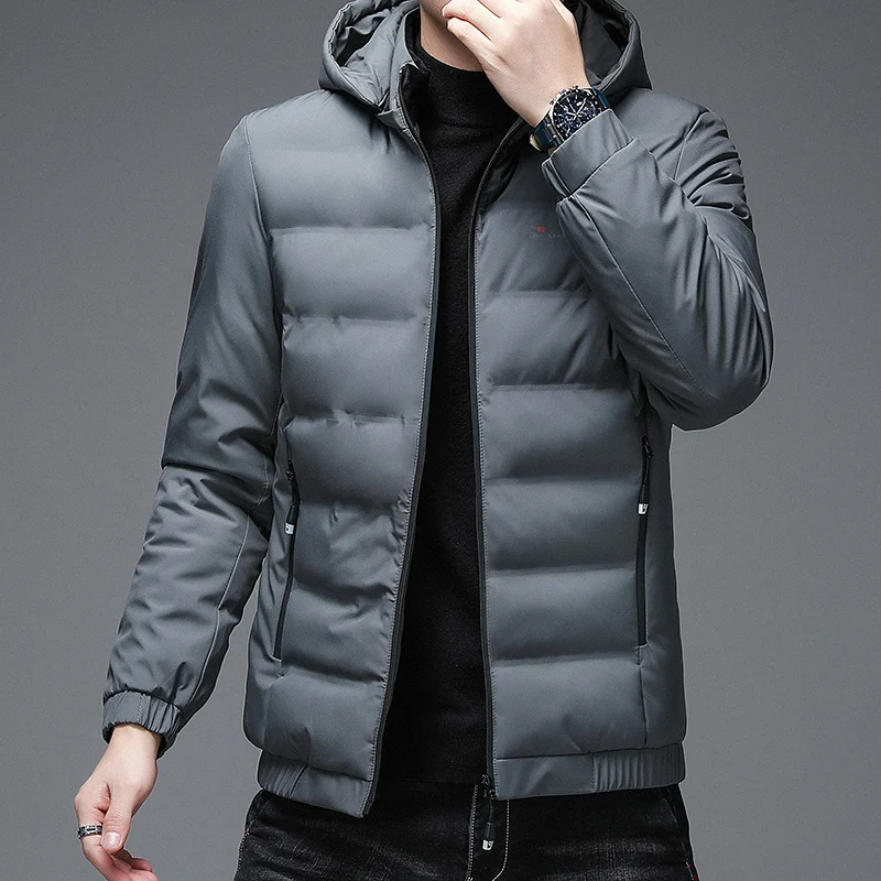 Зимняя теплая новая дизайнерская брендовая Повседневная модная ветрозащитная