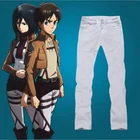 Attack on брюки титана (Shingeki no Kyojin) Костюмы для косплея Recon корпус ремня через одно плечо фартук юбка с изображением легиона скаутов из брюки для девочек