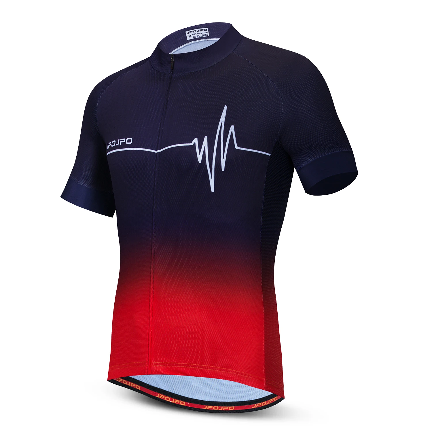 

Men's Cycling Jersey Summer MTB Bike Shirt Mountain Road Bicycle Tops Team Cycling Wear Maillot Ciclismo Hombre Black Red