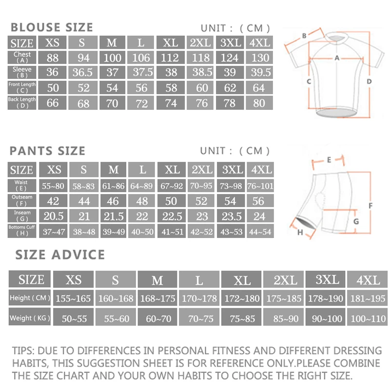 

Ralvpha 2020 Pro Team 19D MTB Ropa Ciclismo Maillot Culotte