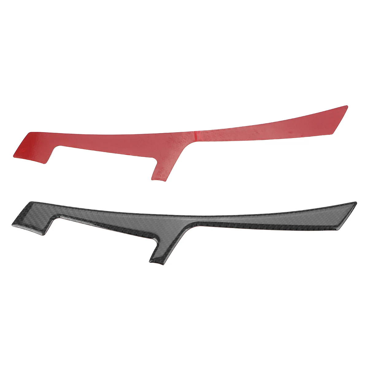 

New 2x Q50 Q60 Real Carbon Fiber Car Inner Console Air Vent Outlet Trim Cover Decoration Stickers For Infiniti Q50/Q60 2014-2019