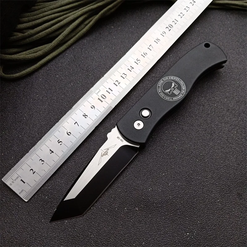 Новый продукт PROTECH складной нож 154 CM лезвие аллюминиевый ручка карманный Отдых на