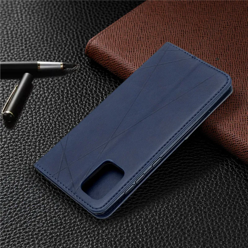 

SM-A515 SM-A715 Magnetic Leather Case For Samsung Galaxy A51 A71 A 51 A 71 Flip Wallet Book Case Cover on For Samsung A 51 A 71