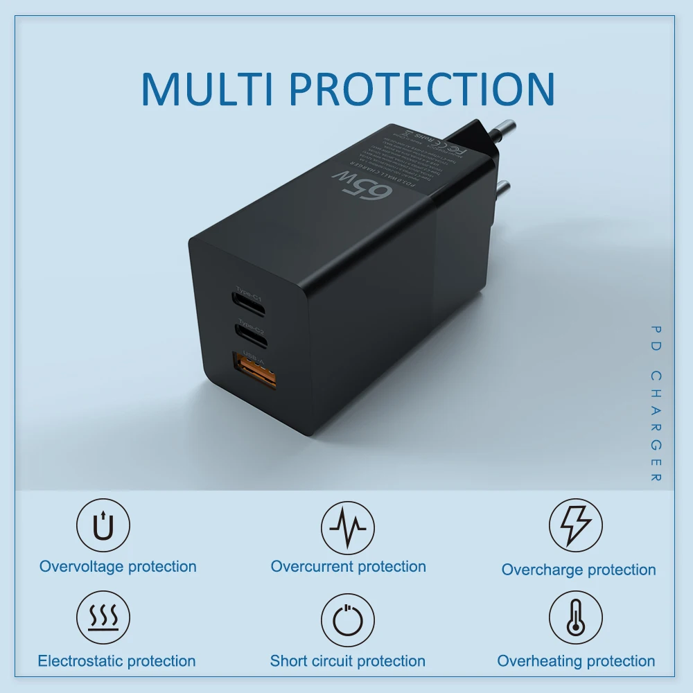 зарядное устройство gan с usb порт