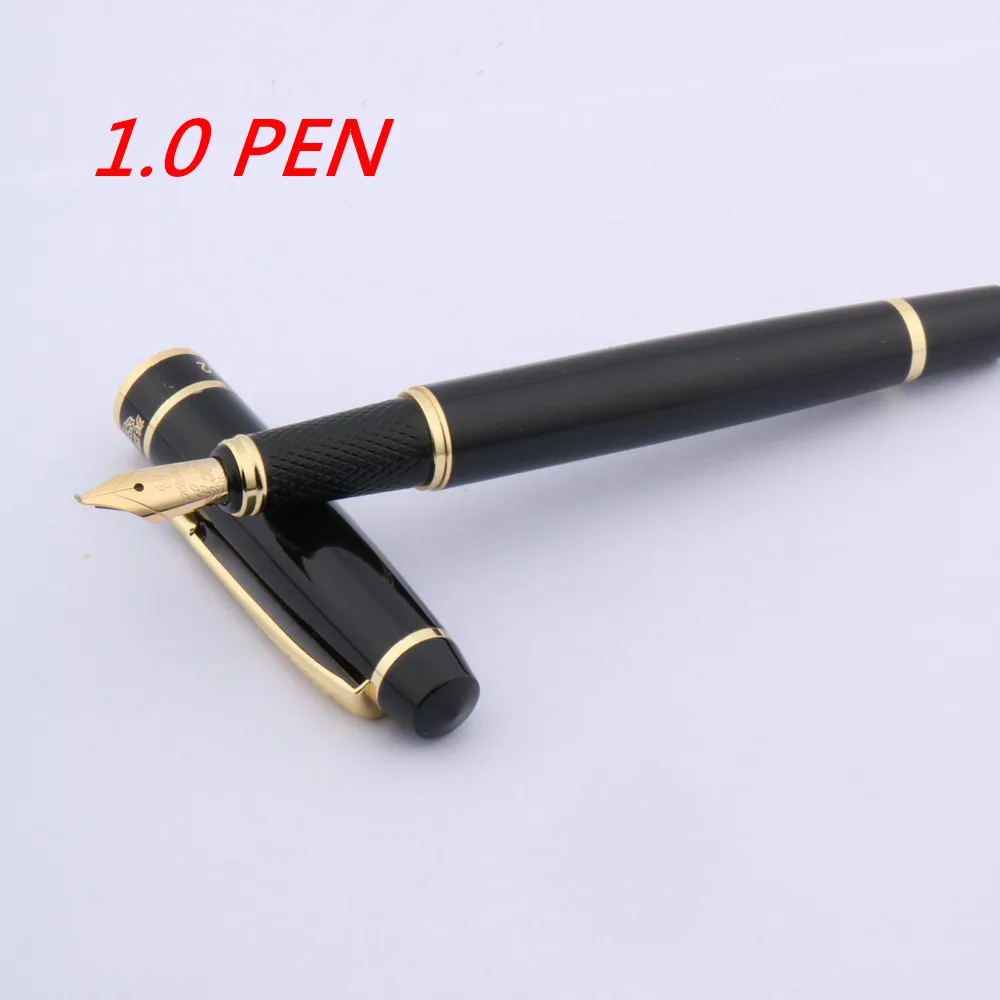 1.0 PEN Новая металлическая авторучка black hero GOLDEN piece - Цвет: 1.0 PEN