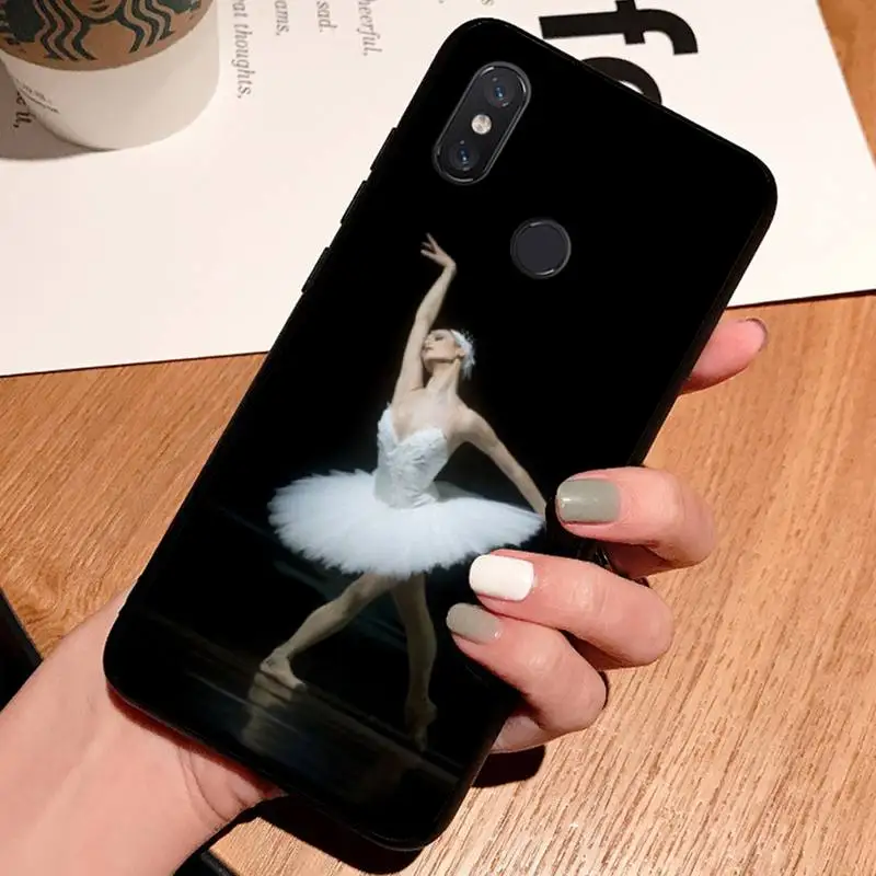 

Ballet Girl Dance Shoes fashion design pattern luxury Phone Case cover For Xiaomi Redmi note 7 8 9 t k30 max3 9 s 10 pro lite