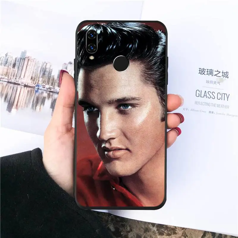 

Elvis Presley Kiss Singer Phone Case For Huawei honor Mate P 10 20 30 40 Pro 10i 9 10 20 8 x Lite Luxury brand shell funda coque
