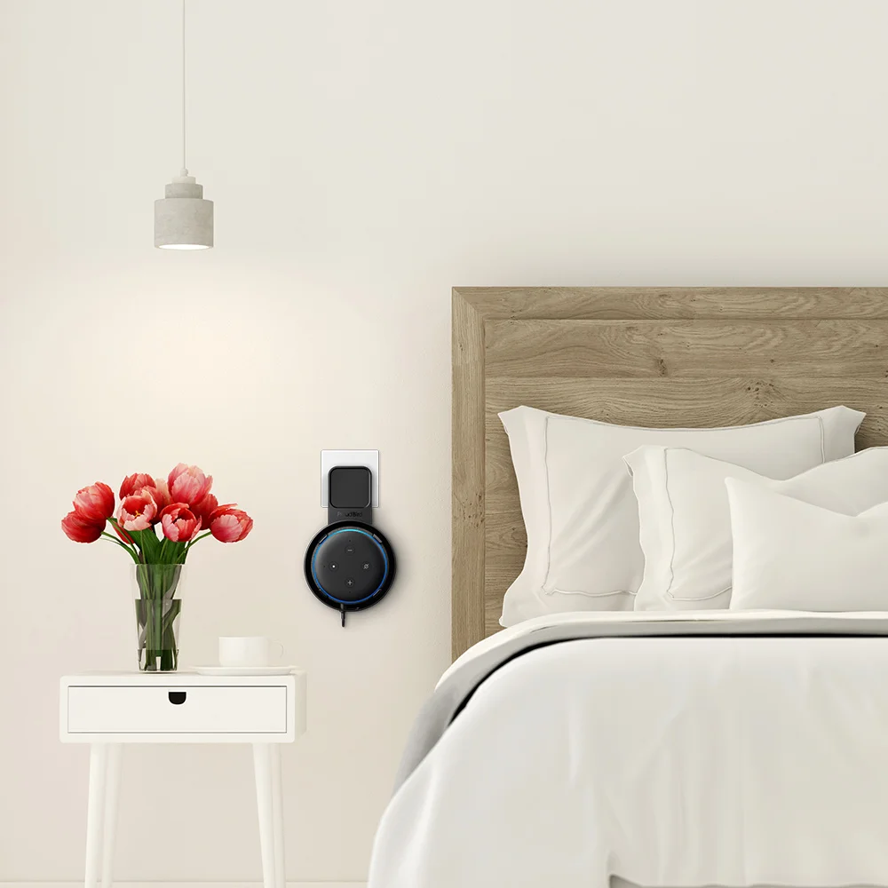 Настенная Подставка-вешалка GGMM для Amazon Alexa Echo Dot 3-го поколения работает с 3