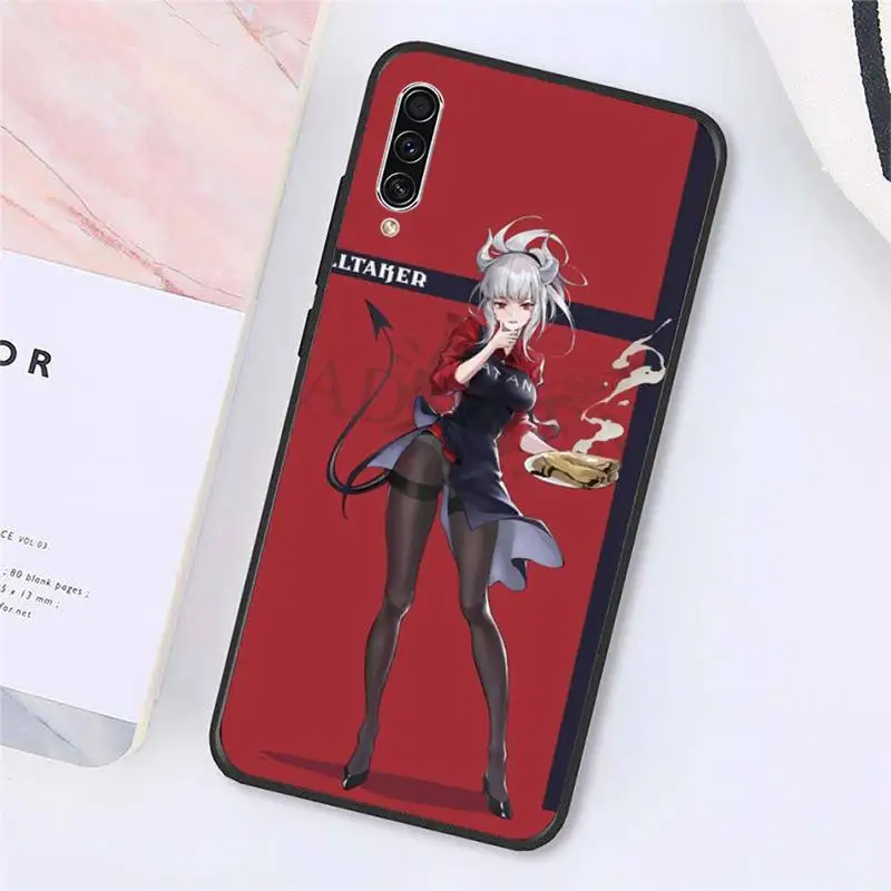 

helltaker japanese anime girl Phone Case For Samsung galaxy A S note 10 7 8 9 20 30 31 40 50 51 70 71 21 s ultra plus