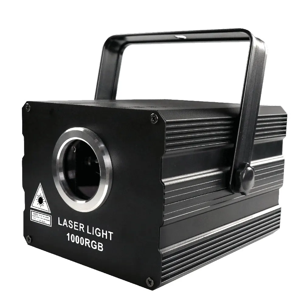 1000 мВт 3D анимационный лазерный сценический светильник DMX512 с звуковым