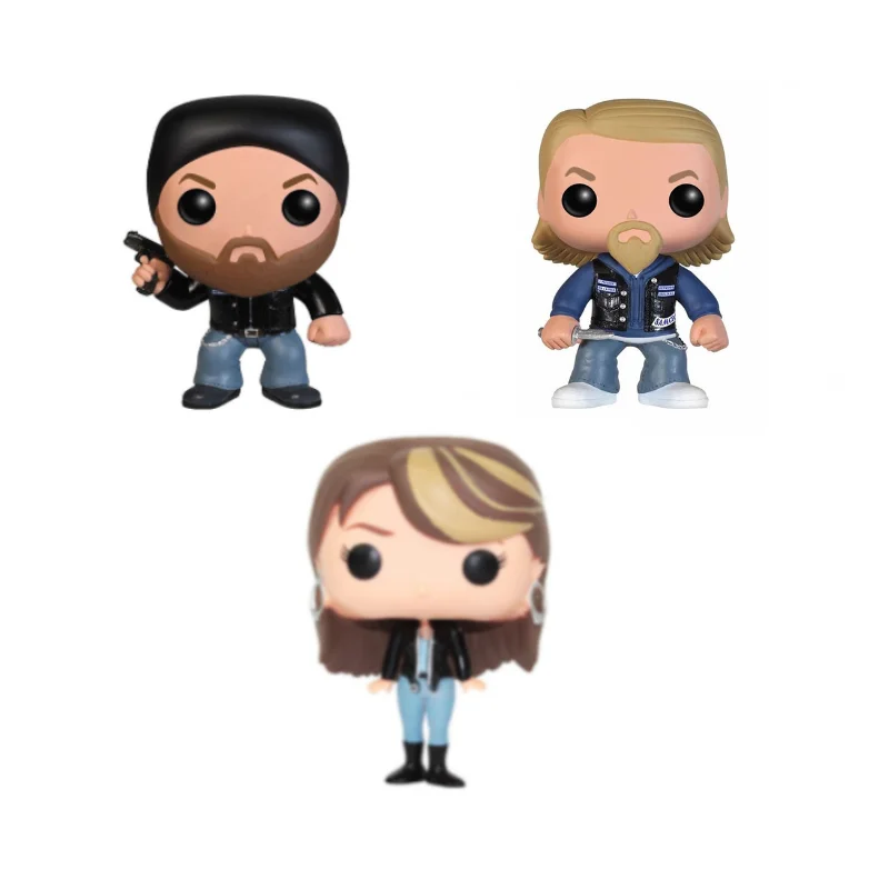 Фото Фигурки игрушечные виниловые Funko Sons of анархия Clay Морроу 89 # Opie Winston Lex Luthor Jax Teller Gemma Teller 88 #90 #91 # №2