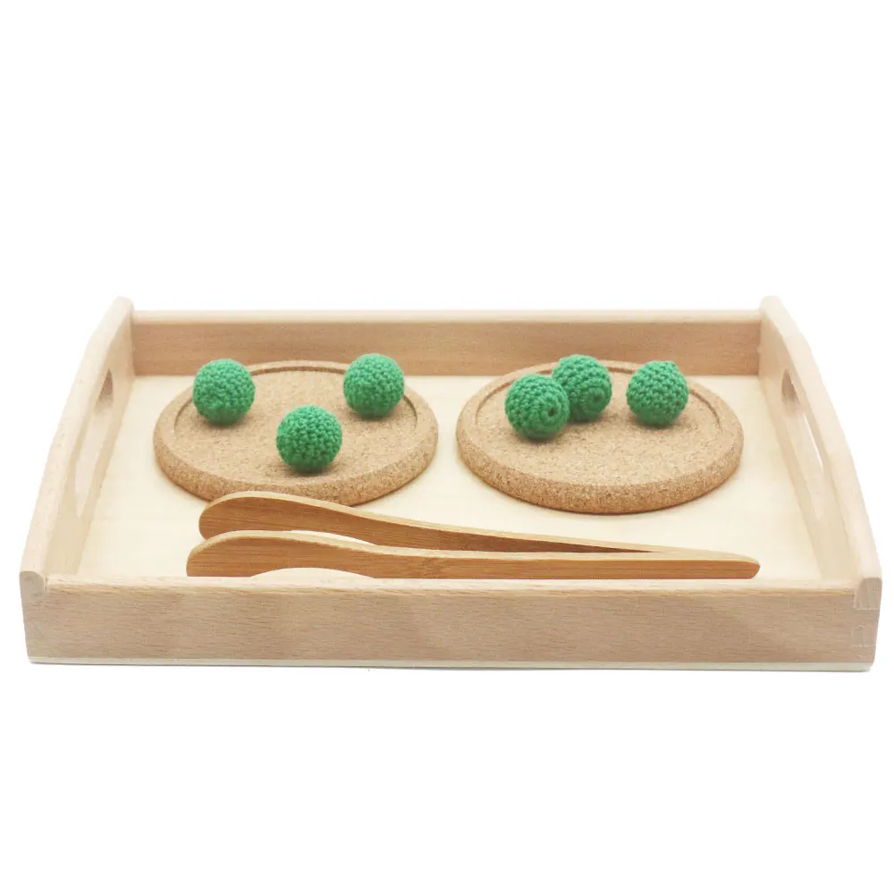 Деревянные Монтессори Образовательные Зубы Модель практическая жизнь для