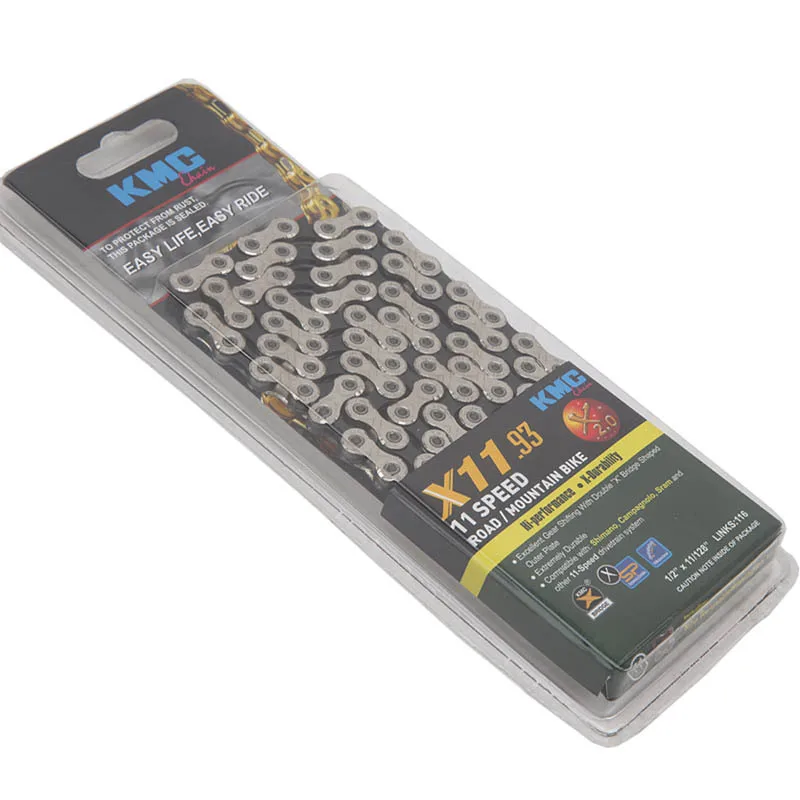 

Guimeng KMC chain road mountain bike bicycle chain X8 X9 10 11 speed riding chain with magic buckle mountain bike bicycle parts