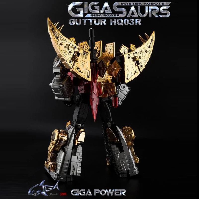 Gigapower GP HQ03R HQ-03R Transformation Gutter Electroplate snarl Masterpiece Figure IN STOCK | Action Figures