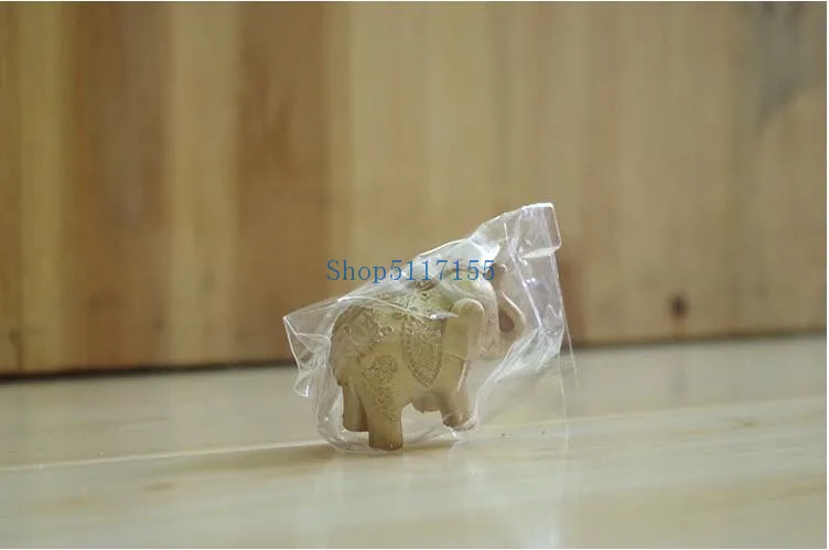 100 шт. золотые на удачу слоны держатели с именем цифрами настольные свадебные